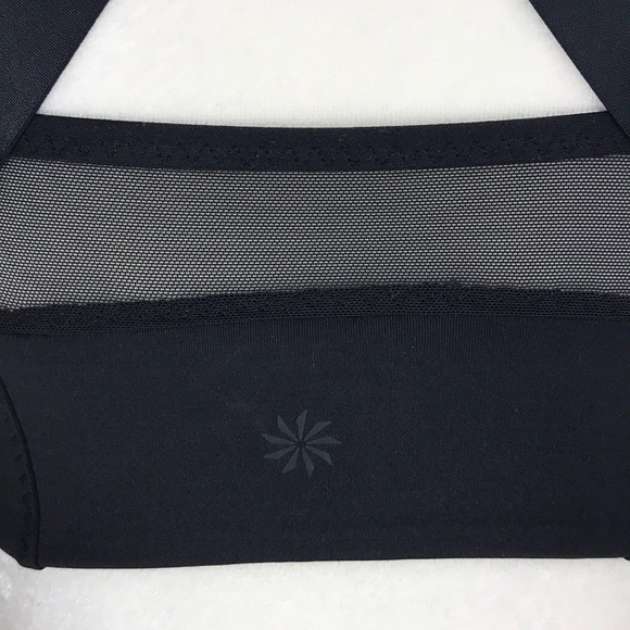 NWT Athleta Black Be Bold Bra Adjustable Straps - Picture 7 of 8